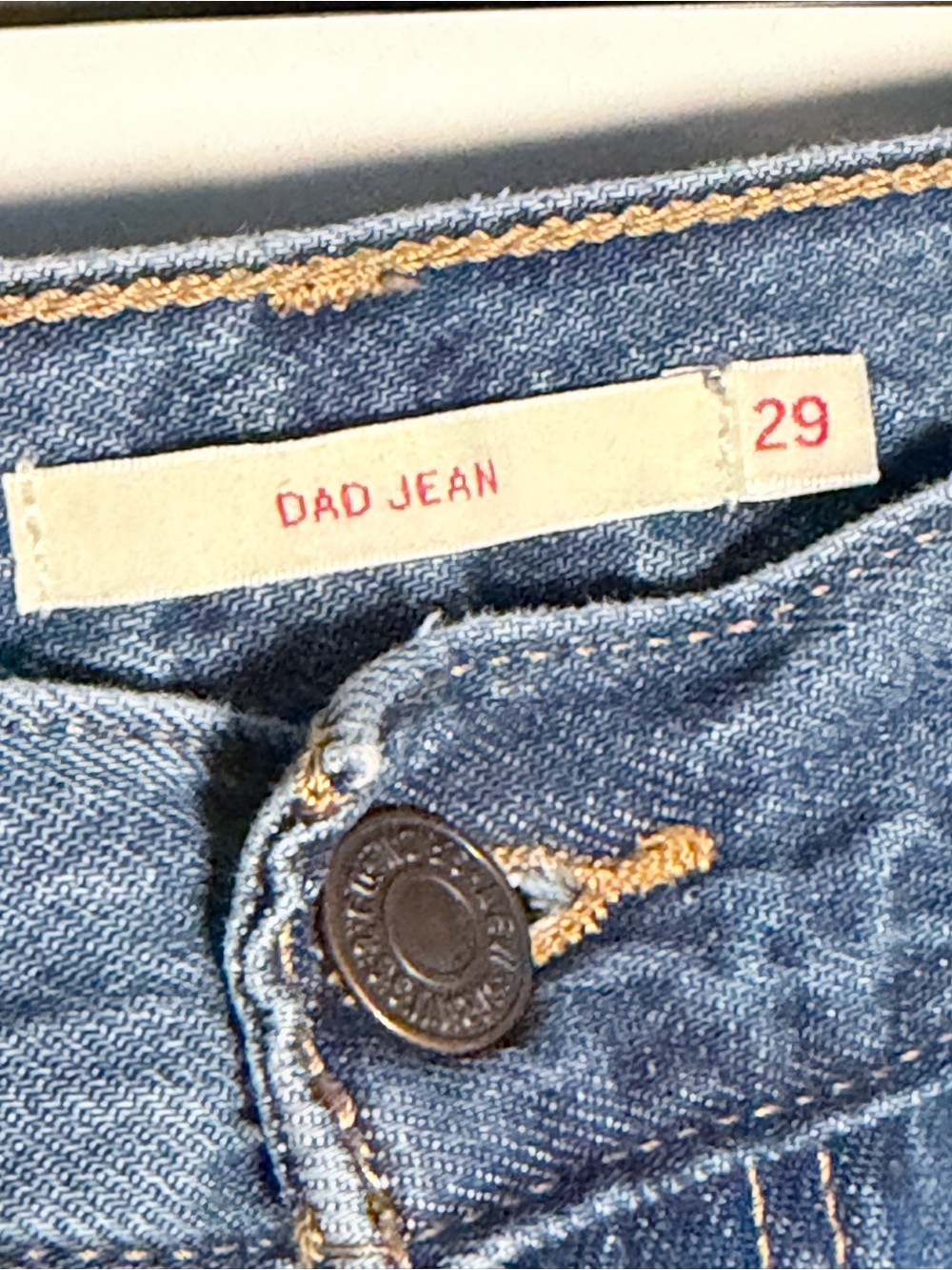 LEVI'S Premium Baggy Dad Womens Jeans - Easy Day - Picture 6 of 14